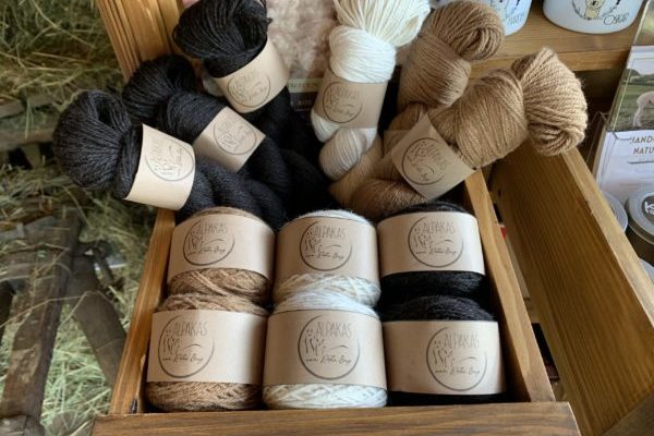 Strickgarn aus Alpakawolle