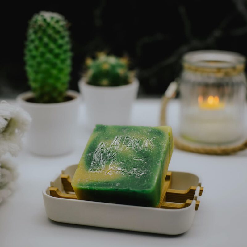 Alpakaseife Green Tea – Bild 3