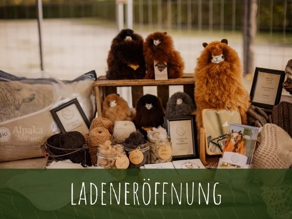 Ladeneröffnung_Alpakas vom Roten Berg_1