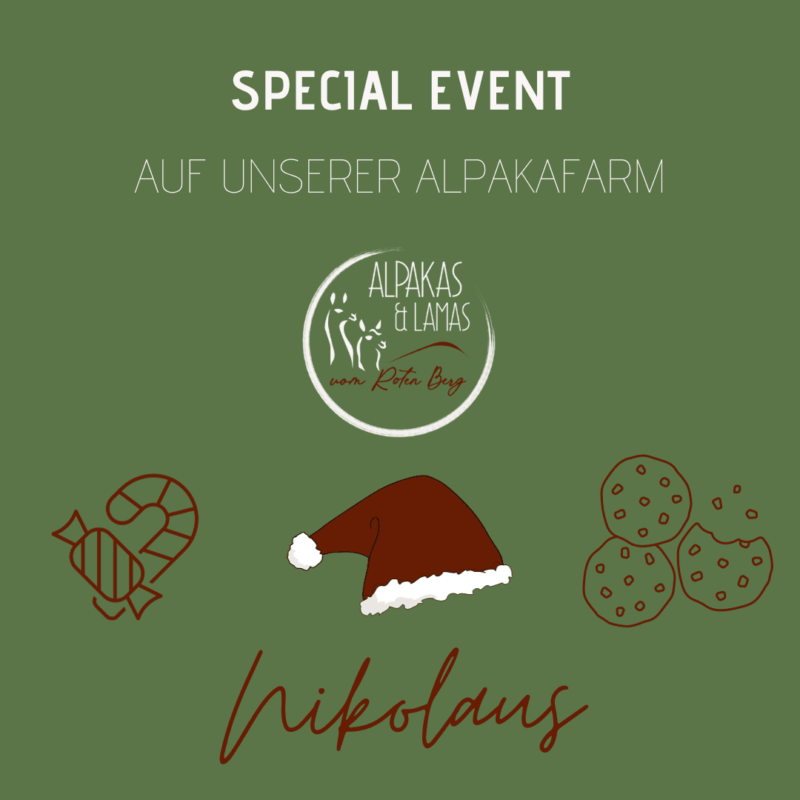 06.12.2023 - 14:30 Uhr - Alpakawanderung "Nikolaus"