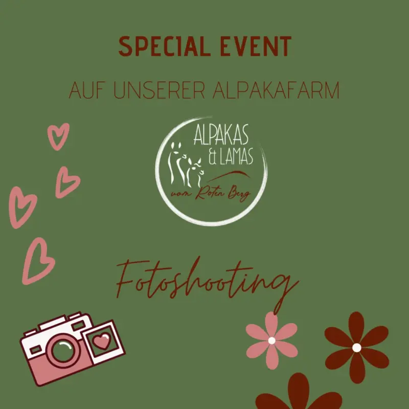 20.09.2024 - 11:00 Uhr - Alpaka-Fotoshooting "Kindertag"