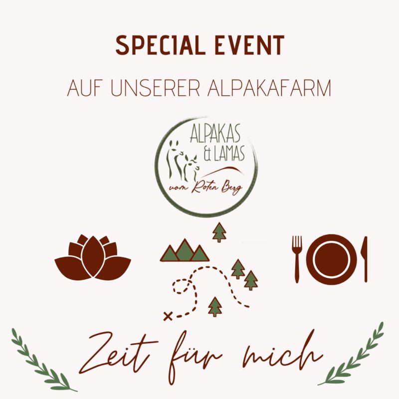 30.-31.08.2025 Alpaka-Event Zeit für mich