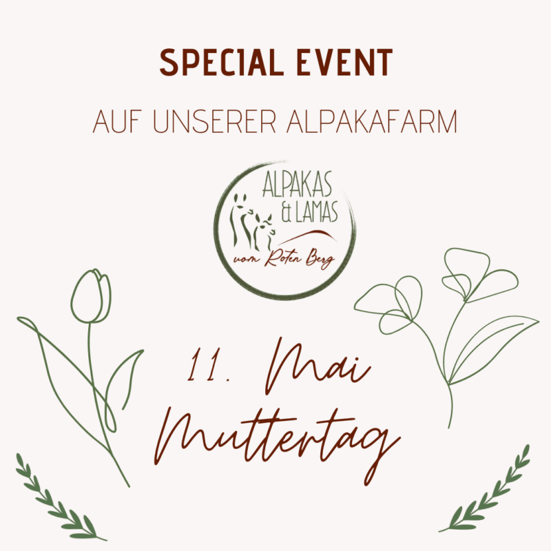 11.05.2025 - 15:00 Uhr - Special Event Muttertag