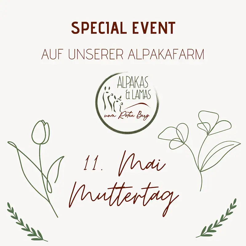 10.05.2026 - 15:00 Uhr - Special Event Muttertag